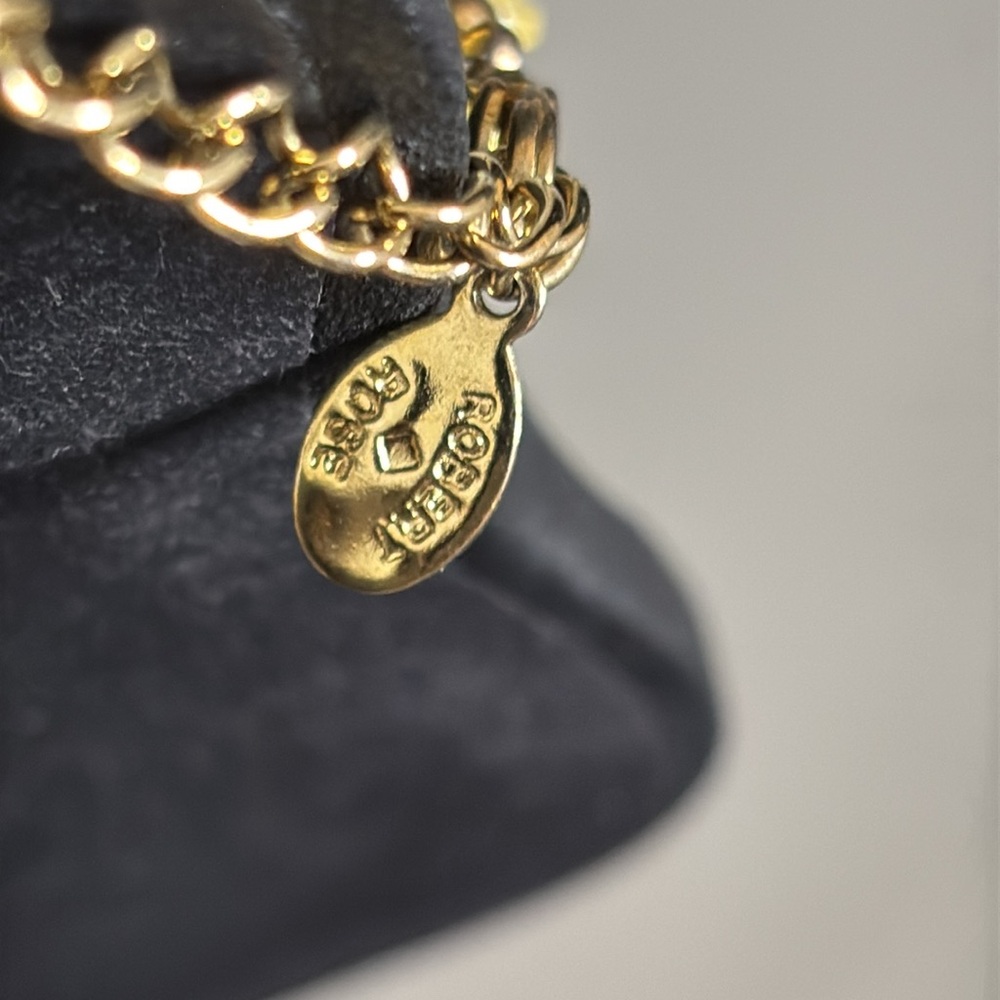 Robert Rose Yellow Cluster Beaded Statement Sunsh… - image 6